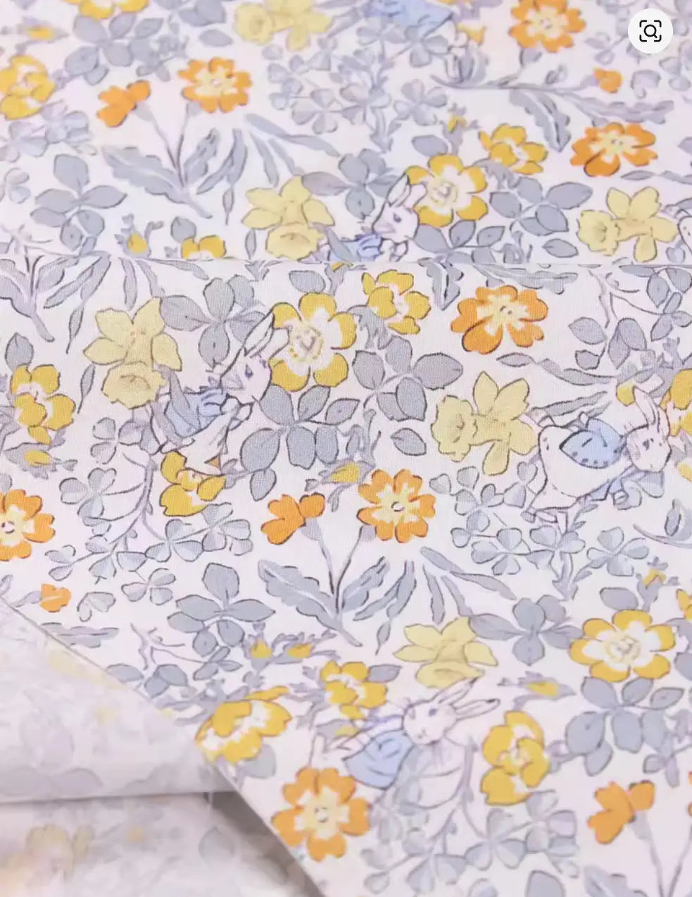 Tote bag tissu Liberty Emilia Maison créative