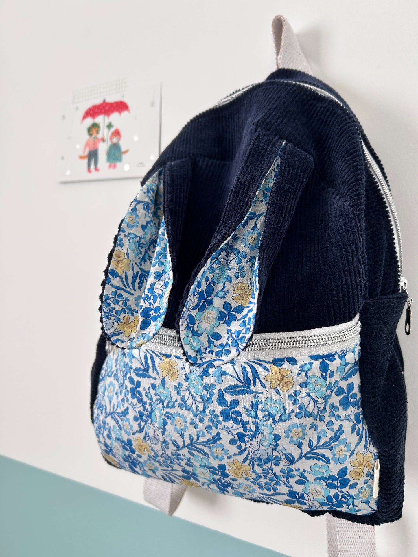 Sac à dos enfant lapin personnalisé