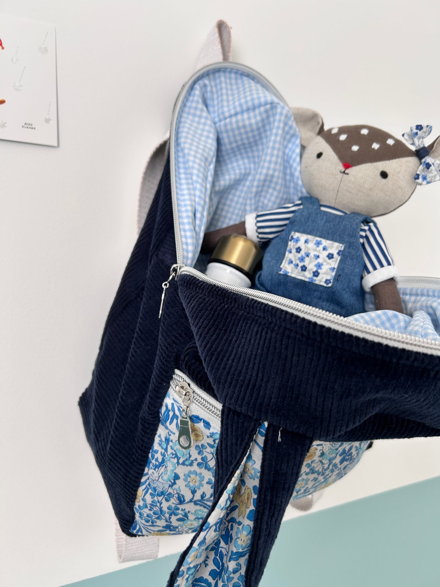 Sac à dos enfant lapin personnalisé