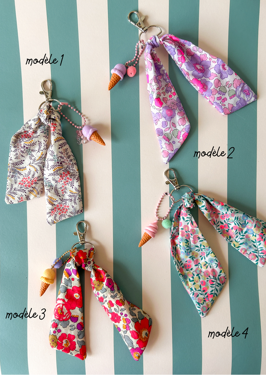 bijoux de sac tissu Liberty