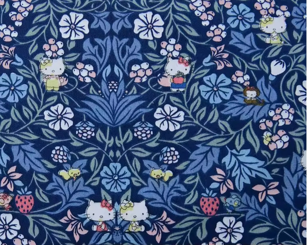 Trousse école Liberty/fleuri