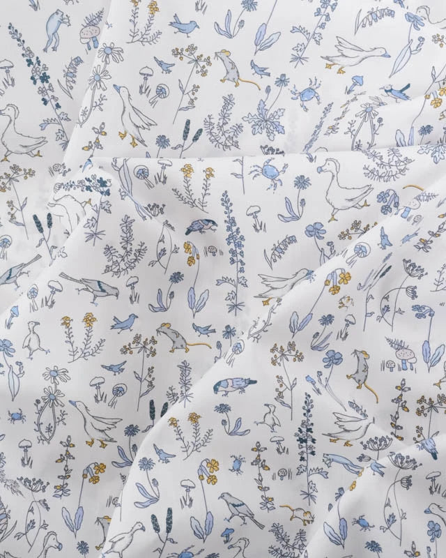 Pochette Organisatrice Fleurie – Housse d’Agenda & Stylos