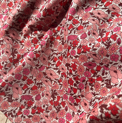 Sac à dos maternelle personnalisé en velours et Liberty – Fait main en France Emilia Maison créative