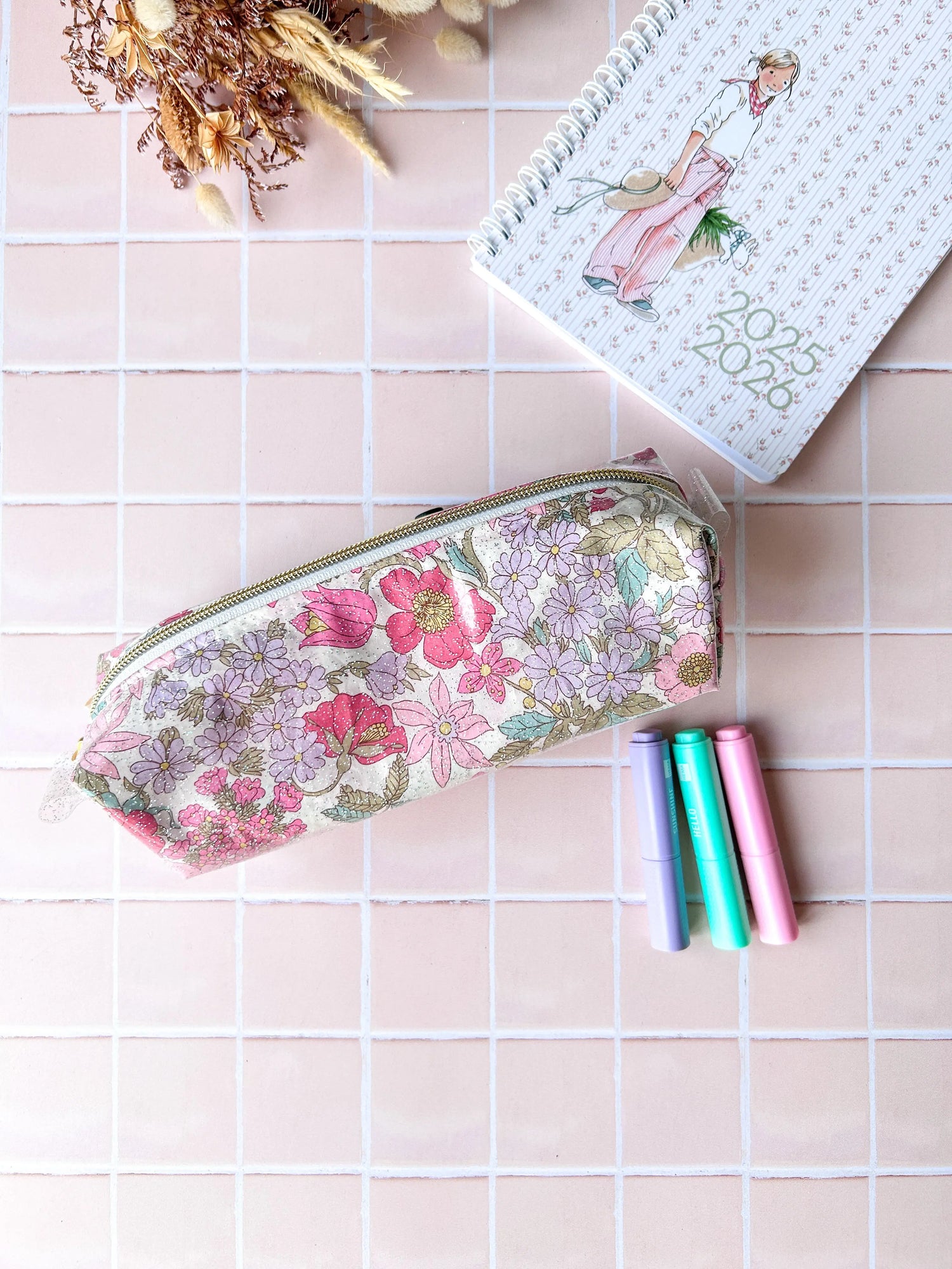 Trousse école Liberty Emilia Maison créative