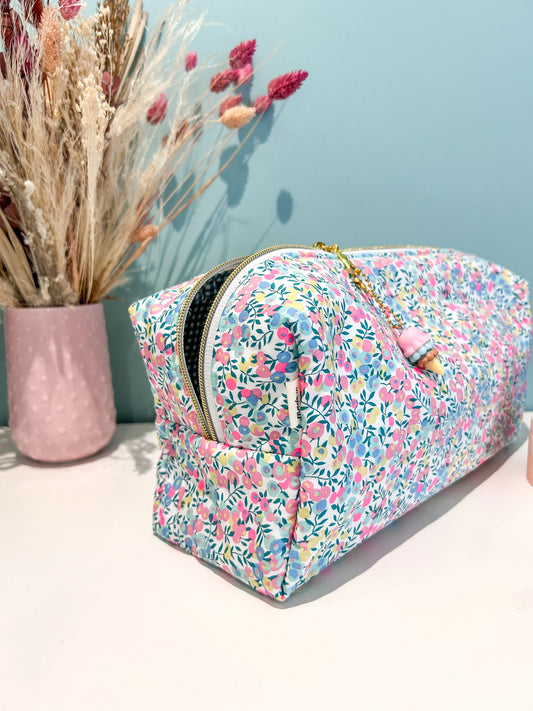 Trousse de toilette Liberty Emilia Maison créative