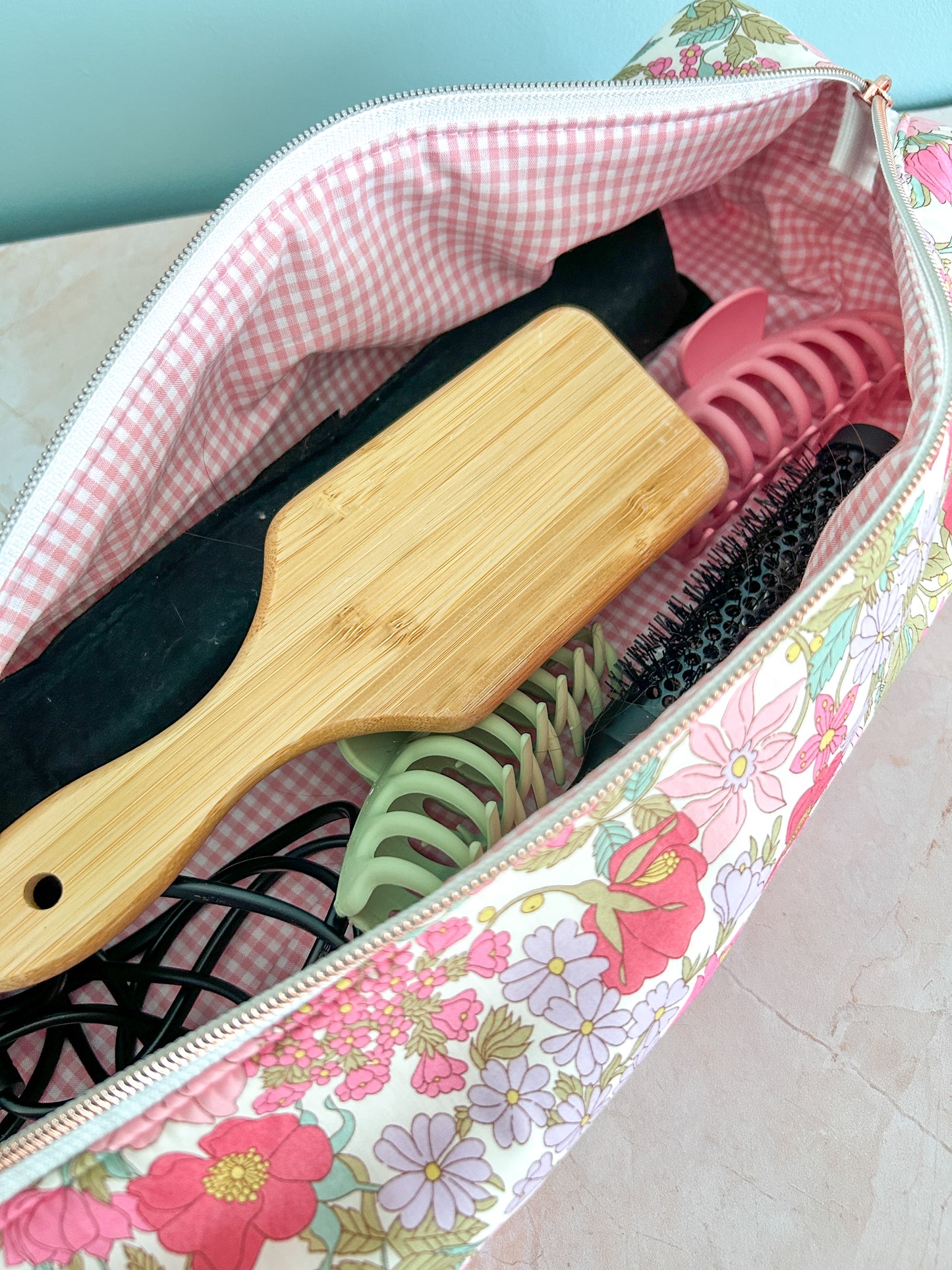 Trousse séche-cheveux, lisseur