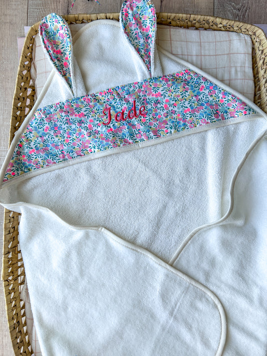 Cape de bain bébé