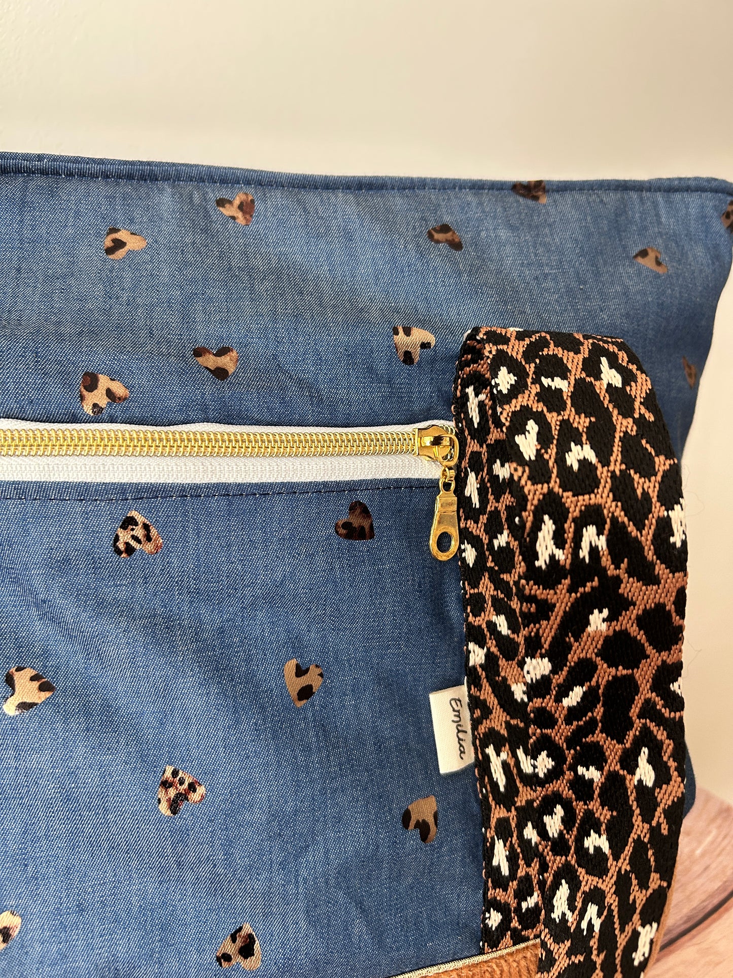Sac cabas léopard