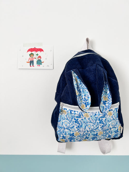 Sac à dos enfant lapin personnalisé