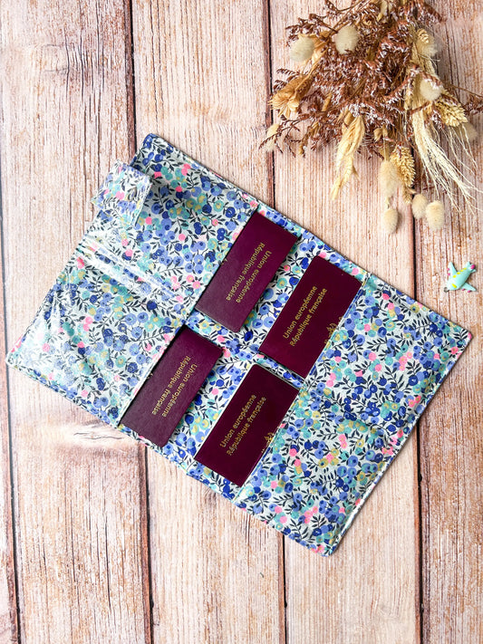 Protège passeport Liberty Emilia Maison créative