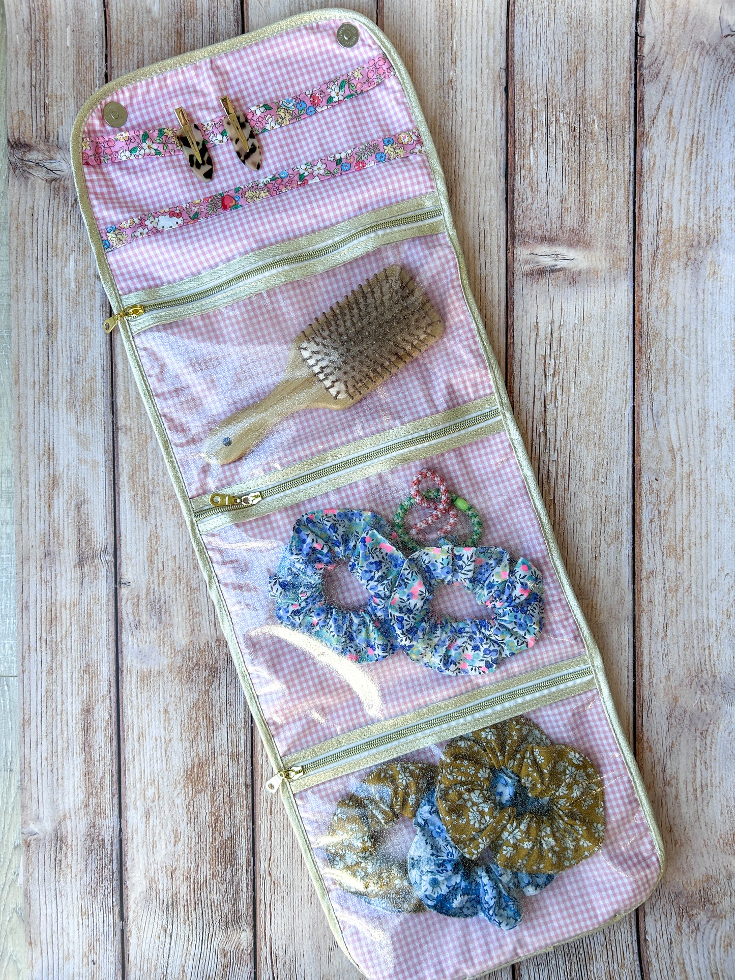 Pochette Nomade – Rangement Barrettes & Accessoires