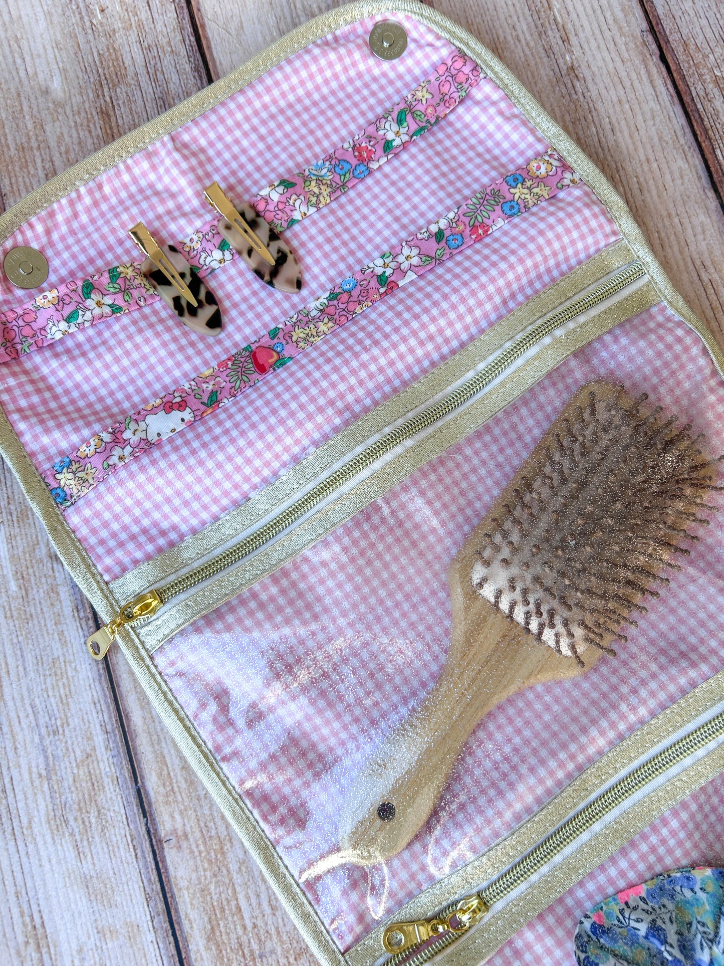 Pochette Nomade – Rangement Barrettes & Accessoires