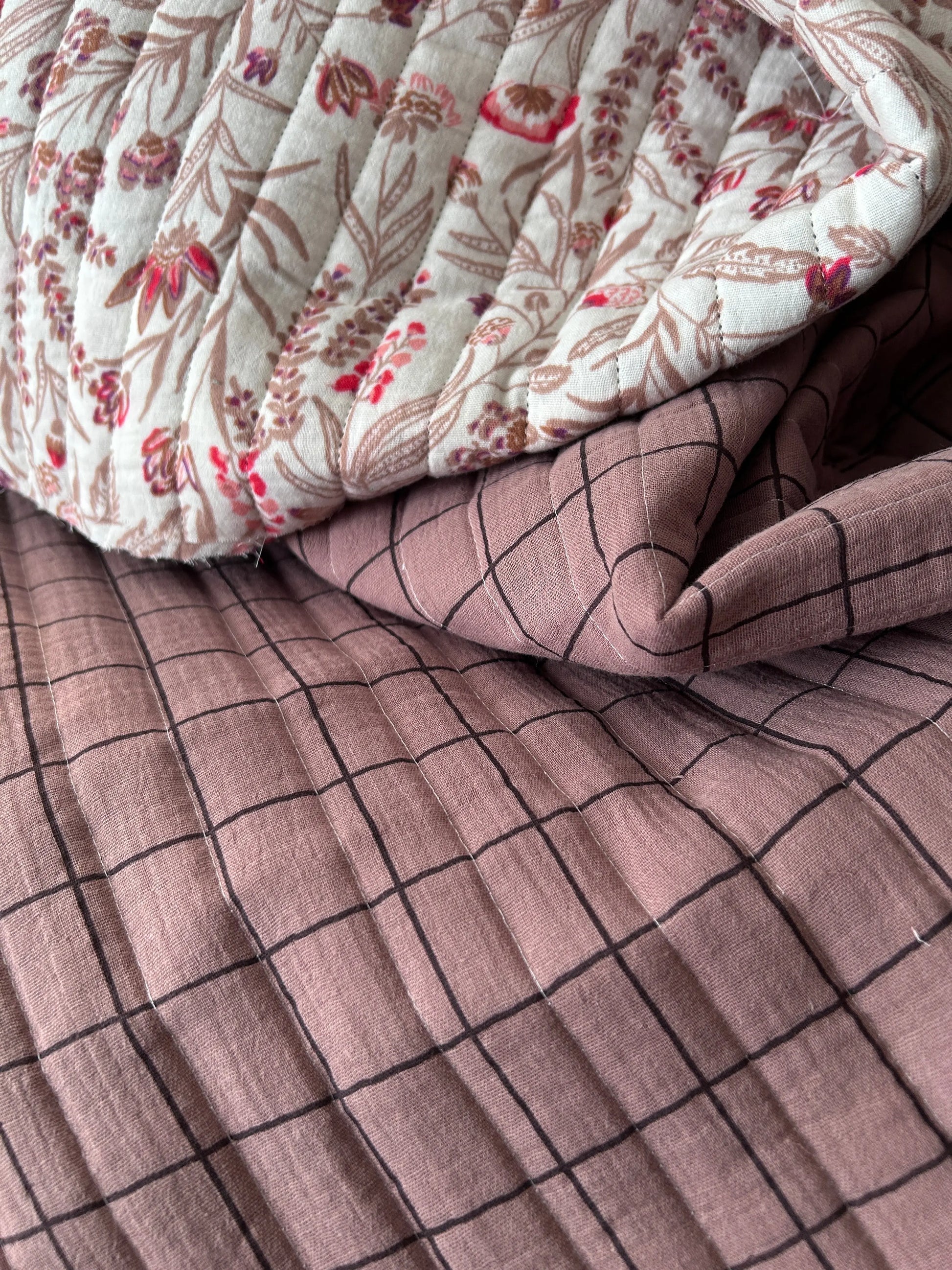 Double gaze matelassée Jaya Emilia Fabrics