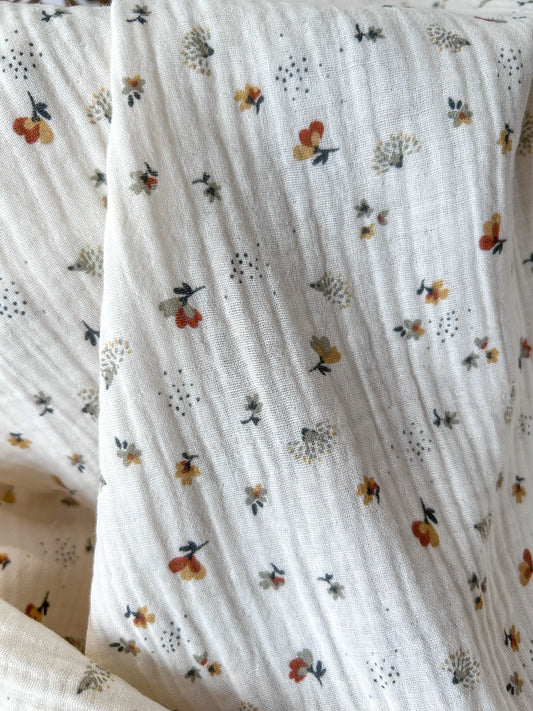 Tissu Double Gaze de coton Nelsi Emilia Fabrics