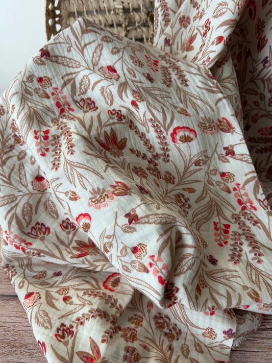 Tissu Double Gaze de coton Jaya Emilia Fabrics