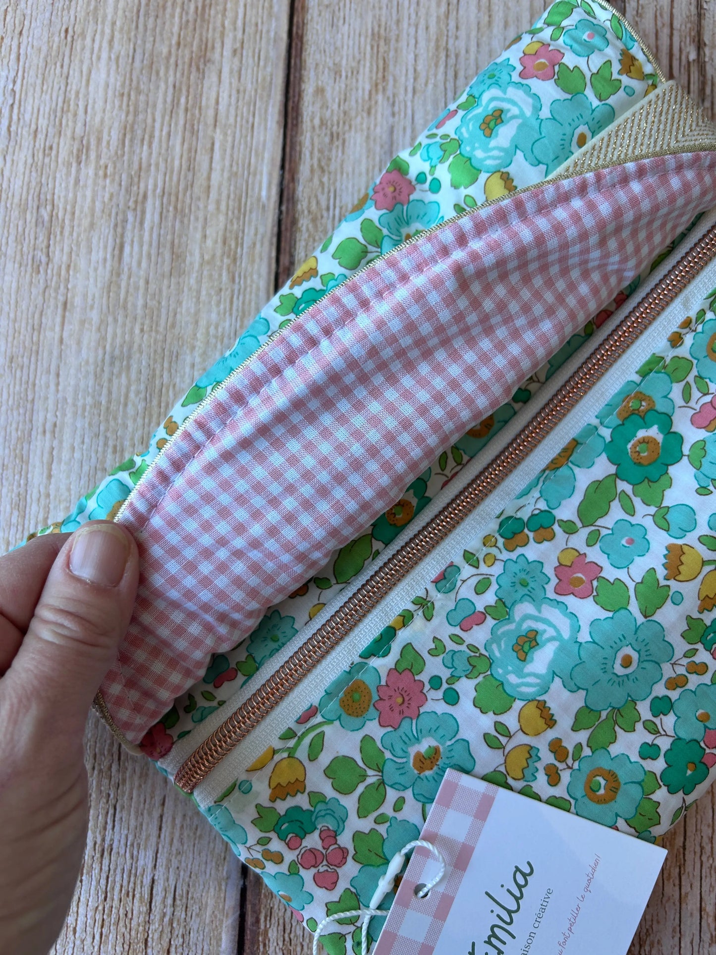 Pochette organisation Emilia Maison créative