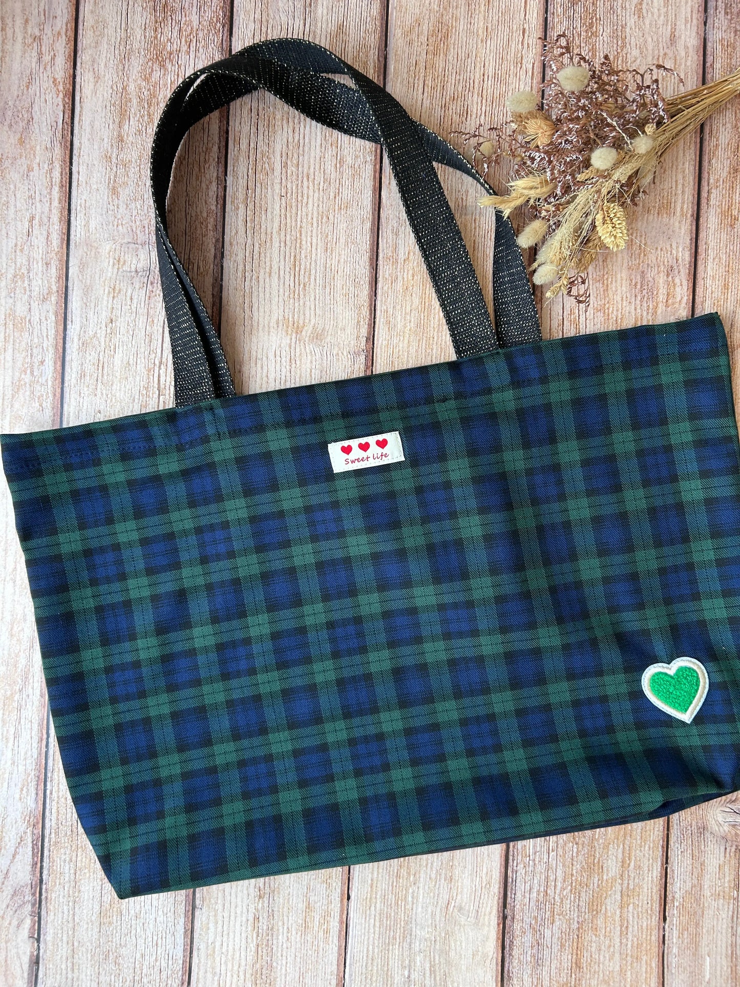 Tote bag tartan Emilia Maison créative