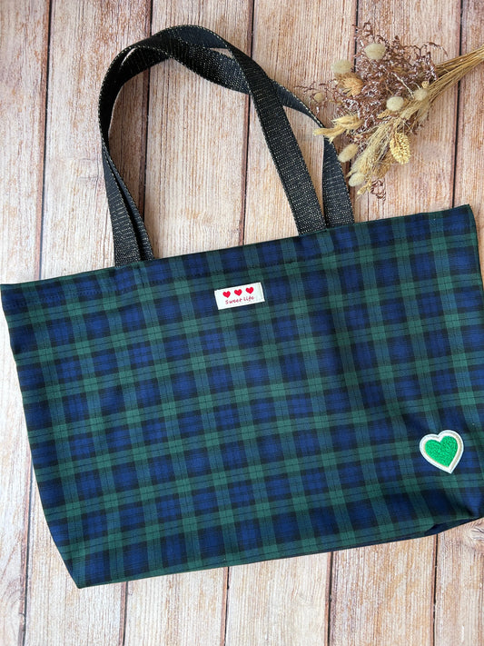 Tote bag tartan Emilia Maison créative