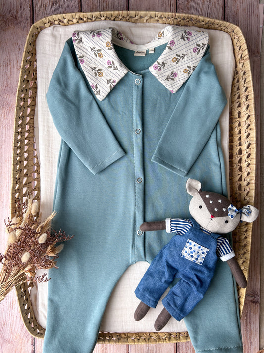 Combinaison bébé en molleton Emilia Maison créative