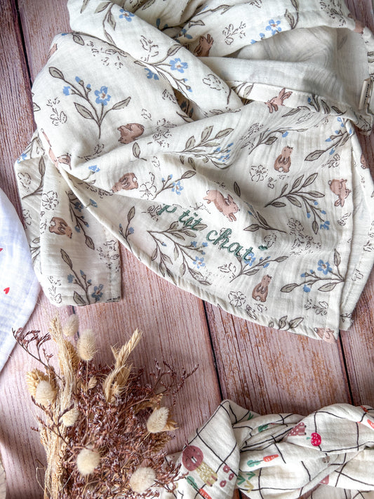 Lange Mini & Maxi – Gaze de coton Emilia Maison créative