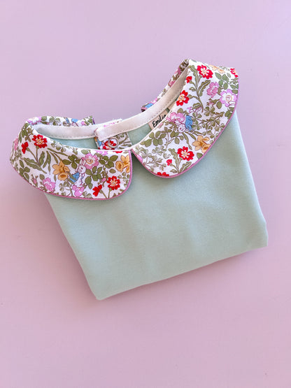 Sweat enfant Martin- col claudine Liberty Emilia Maison créative