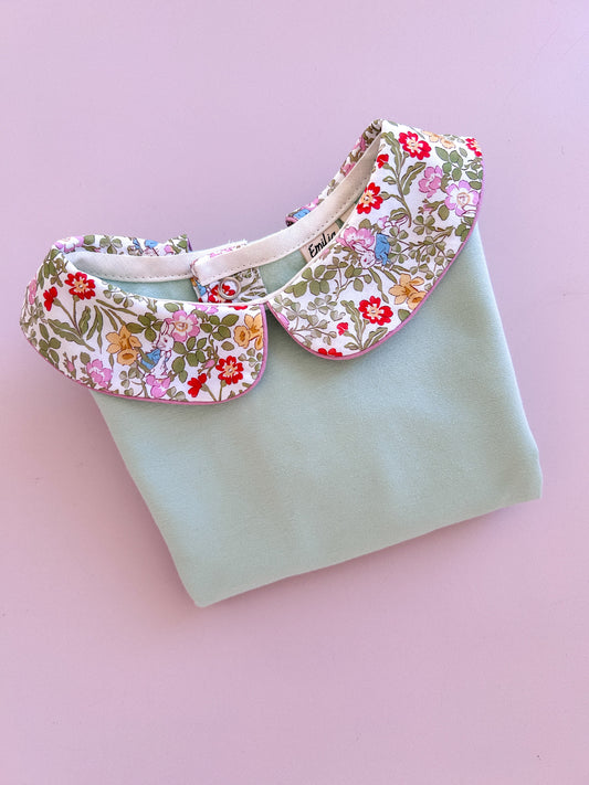 Sweat enfant Martin- col claudine Liberty Emilia Maison créative