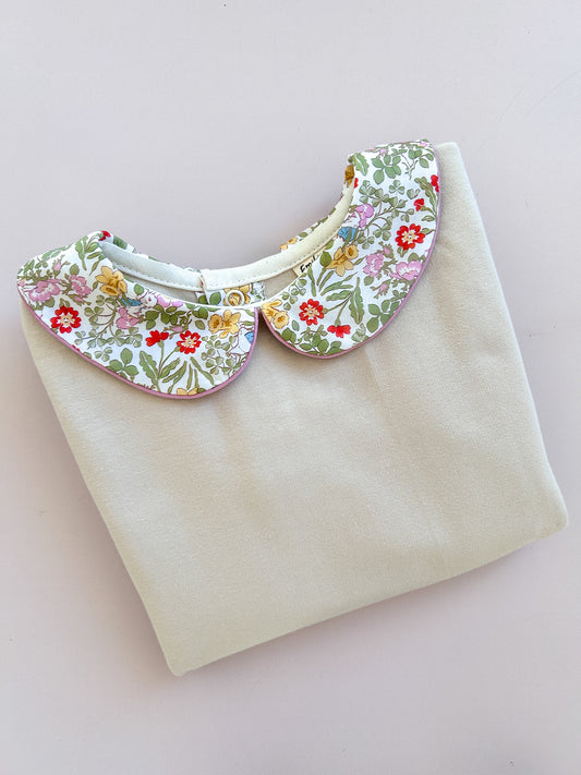 Sweat enfant Martin- col claudine Liberty Emilia Maison créative