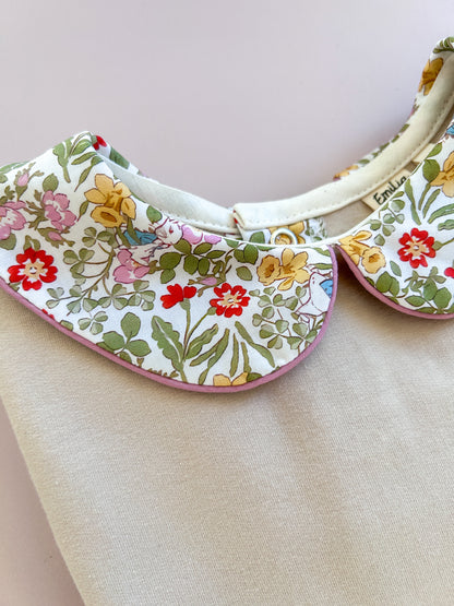 Sweat enfant Martin- col claudine Liberty Emilia Maison créative