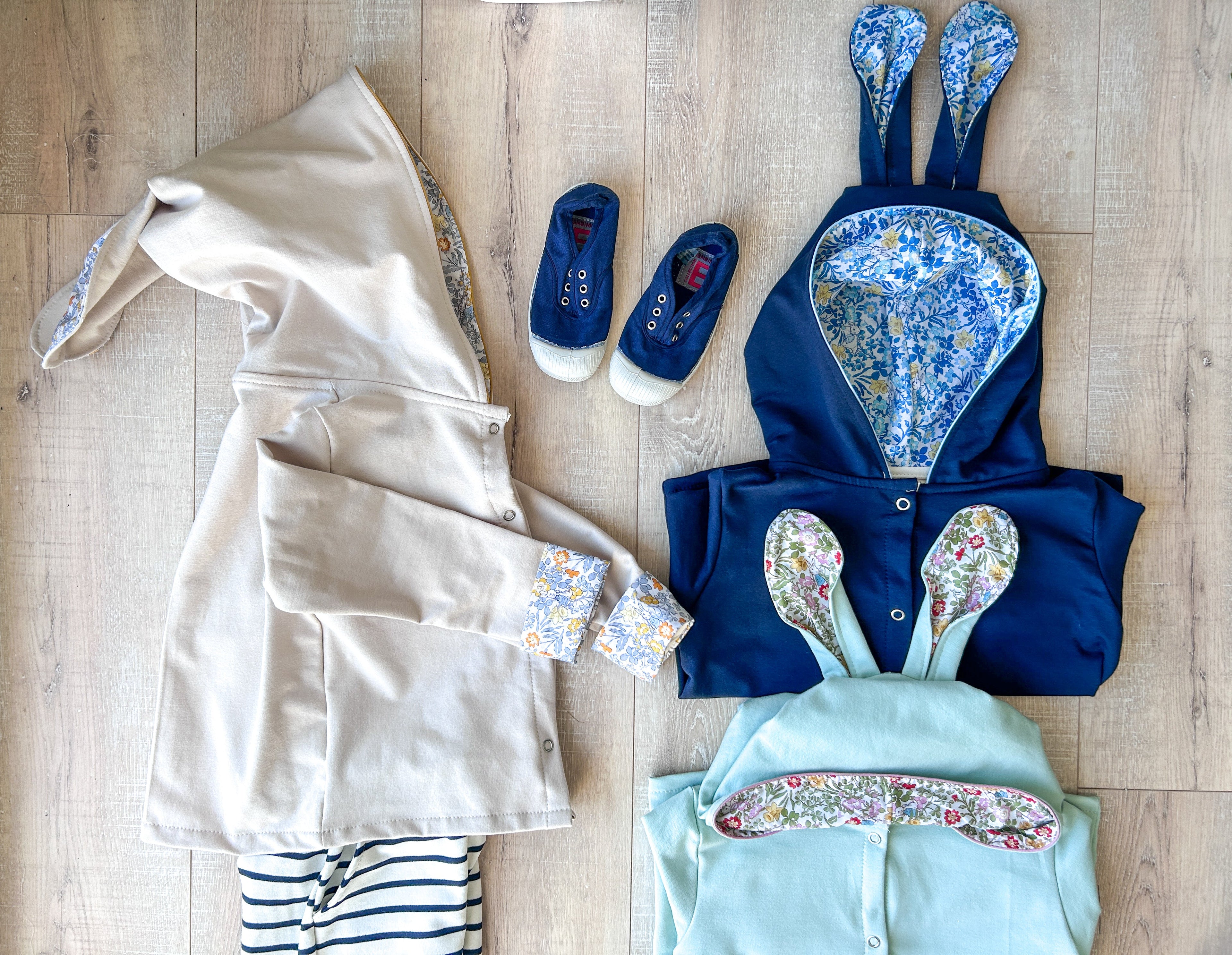 Veste oreilles lapin- Aneko Emilia Maison créative